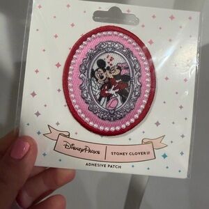 Stoney Clover Lane Pink and Red Disney Mickey Minnie Patch
